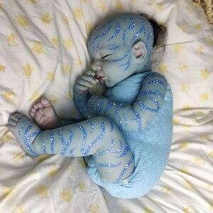 Customized (avatar) silicone baby girl